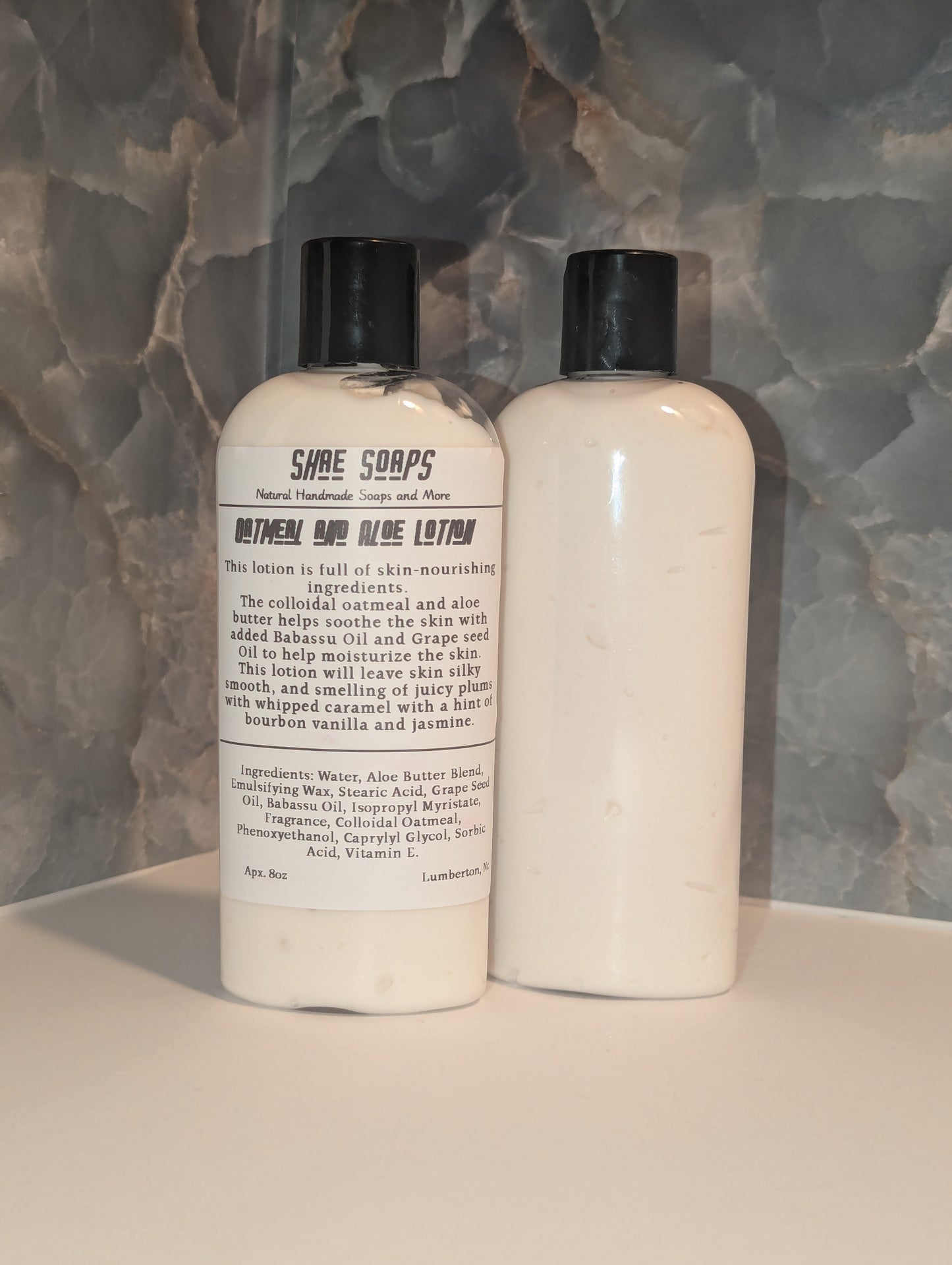 Oatmeal and Aloe Lotion